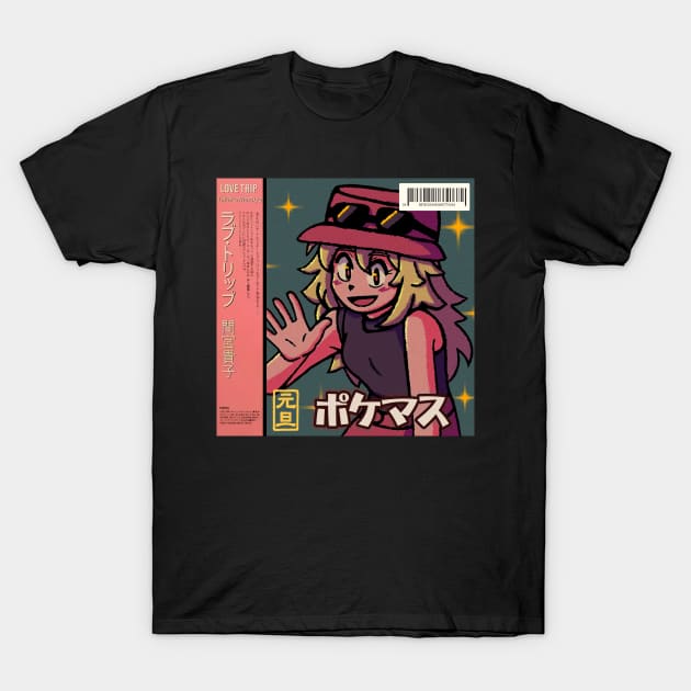 vaporwave anime aesthetic serena video game T-Shirt by KinseiNoHime